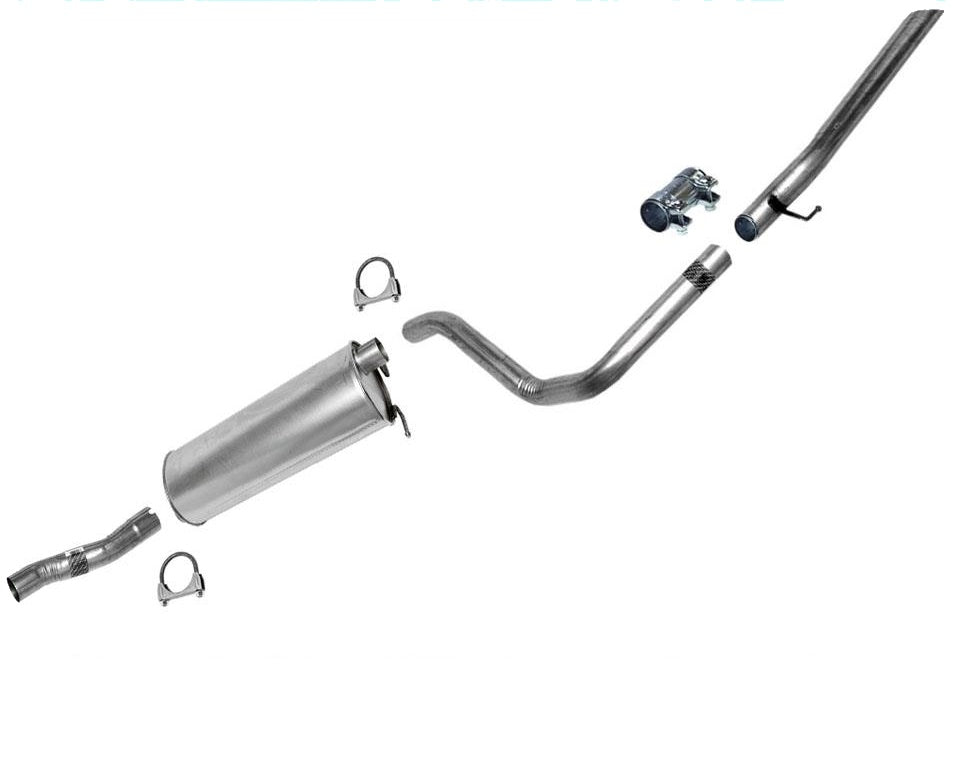 Sistema de tubo de escape silenciador fabricado en Estados Unidos para Ford Expedition Navigator 1999-2001