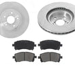 2000 Subaru Legacy & Legacy Outback 2.5L 10 7/8 Inch Front Rotors & Ceramic Pads