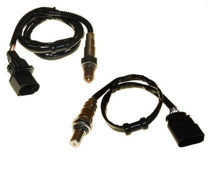 Nuevo kit de 2 piezas de sensor de oxígeno F &amp; R de ajuste directo para 02-05 Jetta 2.0 AVH AZG BEV Eng.