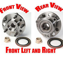 For 86-91 Olds Delta 88 Buick LaSabre (2) Front Hub & Wheel Bearing Kits NEW