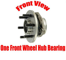 Un rodamiento de cubo de rueda delantera para Dodge Dakota 97-04 Durango 98-03 4x4 trasero ABS 