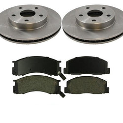 1991-1996 Previa Van 4W ABS 4W Disco (2) Pastillas de rotores de disco de freno 31106 MD500