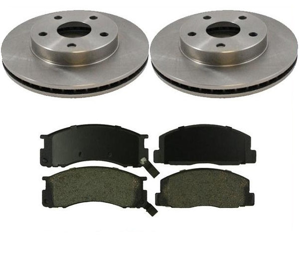 1991-1996 Previa Van 4W ABS 4W Disco (2) Pastillas de rotores de disco de freno 31106 MD500