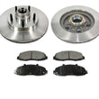 100% Brand New Front Rotors Brake Pads Rear Wheel Drive for Ford F150 1997-2000