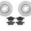 Audi A4 Quattro Front Brake Rotors and Pads 96 to 01/1999 (2) 34055 (1) MD555