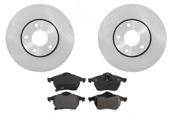 Audi A4 Quattro Front Brake Rotors and Pads 96 to 01/1999 (2) 34055 (1) MD555