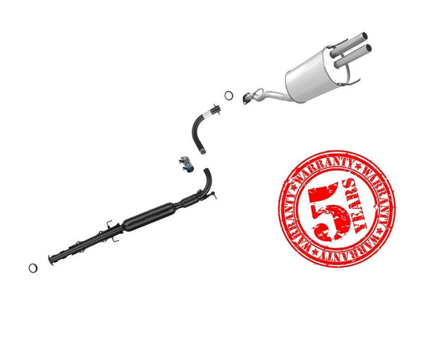 1997-1999 Acura CL 2.2L 2.3L Sistema de escape silenciador de tubo intermedio