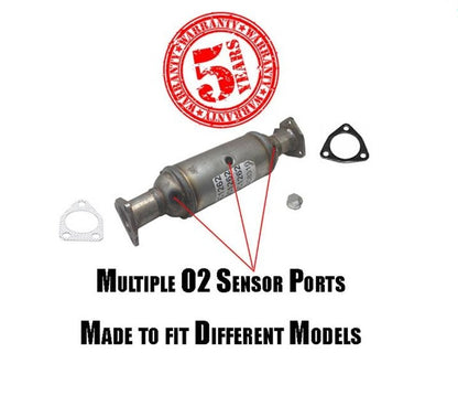 Convertidor catalítico trasero y juntas para 97-99 Acura CL 98-02 Accord 3.0L