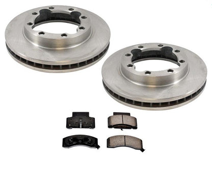 Pastillas de freno de rotores delanteros resistentes para Dodge Pickup Ram 2500 4x4 8800Lb 8sd 94-99
