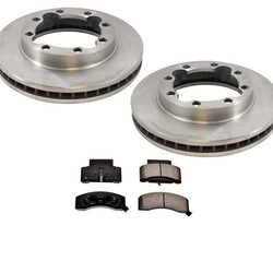 Pastillas de freno de rotores delanteros resistentes para Dodge Pickup Ram 2500 4x4 8800Lb 8sd 94-99