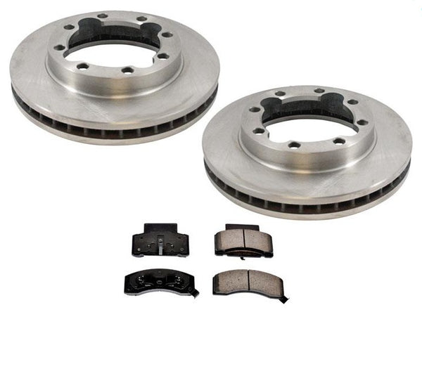 Pastillas de freno de rotores delanteros resistentes para Dodge Pickup Ram 2500 4x4 8800Lb 8sd 94-99