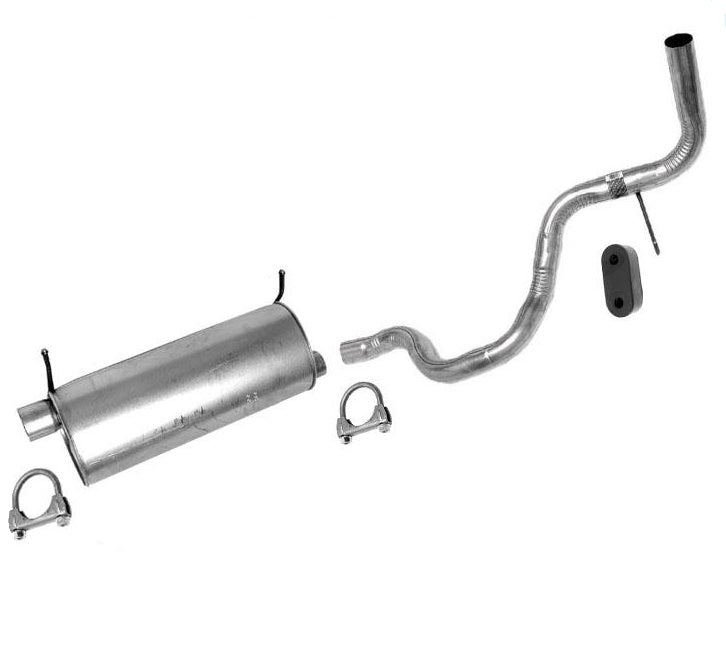 For 97-02 Ford Van E250 5.4L With 138 Inch Wheel Base New Muffler Exhaust System