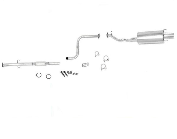 Sistema de escape silenciador para Accord DX LX 90-92 / Accord 1993 2.2L Federal Emiss.