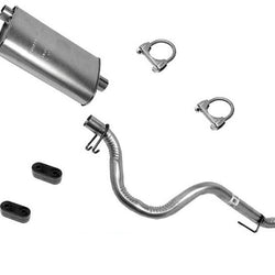 100% New Muffler Tail Pipe Exhaust System For 91-92 Jeep Wrangler 2.5L 4.0L USA