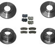 Front & Rear Brake Pads Rotors for Toyota Land Cruiser 93-97 & Lexus LX450 96-97