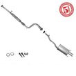 1994-1997 Honda Accord EX Muffler Exhaust System With Gaskets & 2 Bolt Kit