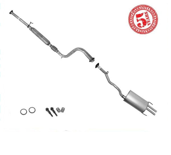 1994-1997 Honda Accord EX Muffler Exhaust System With Gaskets & 2 Bolt Kit