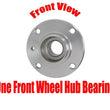 ONE 100% New Front Wheel Hub Bearing for Bmw E30 318i 325 325is 325e 325i 84-91