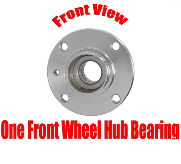 ONE 100% New Front Wheel Hub Bearing for Bmw E30 318i 325 325is 325e 325i 84-91