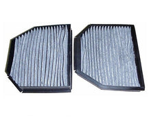Bajo el capó 2 nuevos filtros de aire de cabina de carbón para 07-12 SL550 04-11 SL600