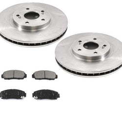 Front Brake Rotors & Ceramic Brake Pads For Acura TL 1999-2003 Acura CL 2001-03