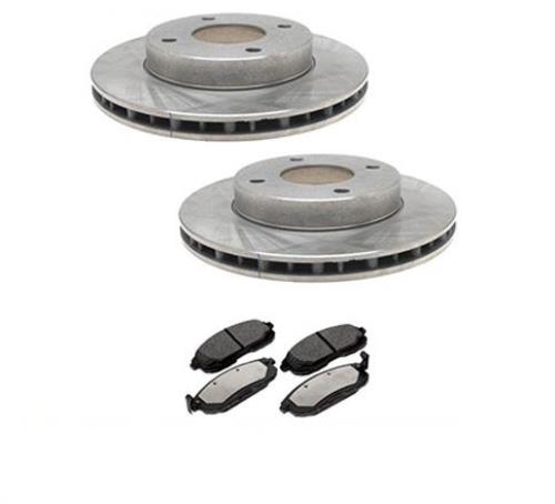 00-06 Sentra 1.8 Front Brake Rotors & Ceramic Pads 31307 CFD485