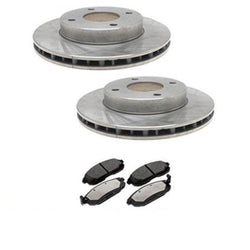 00-06 Sentra 1.8 Front Brake Rotors & Ceramic Pads 31307 CFD485