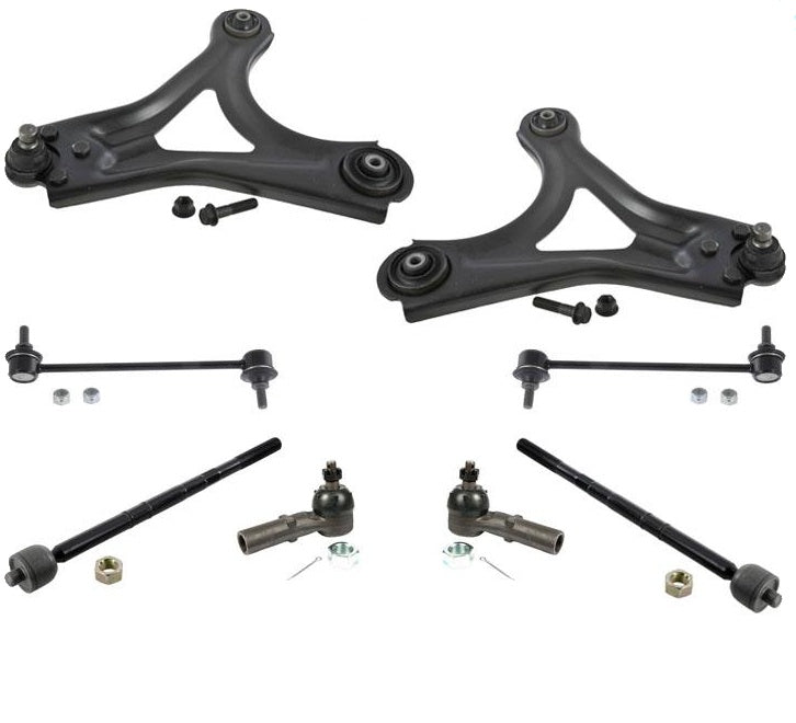 Contour Cougar 2 Bolt Lower Control Arm Ball Joint Tie Rods 10Pc Kit