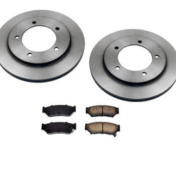 00-04 Tracker 99-04 Vitara (2) Front 55060 Brake Rotors & CD556 Ceramic Pads