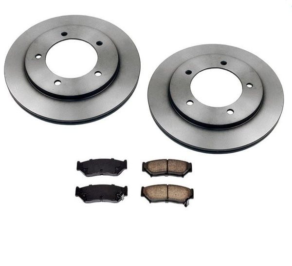 00-04 Tracker 99-04 Vitara (2) Front 55060 Brake Rotors & CD556 Ceramic Pads