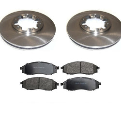 Rotores de freno delanteros Xterra 2000-2004 y pastillas de freno de cerámica