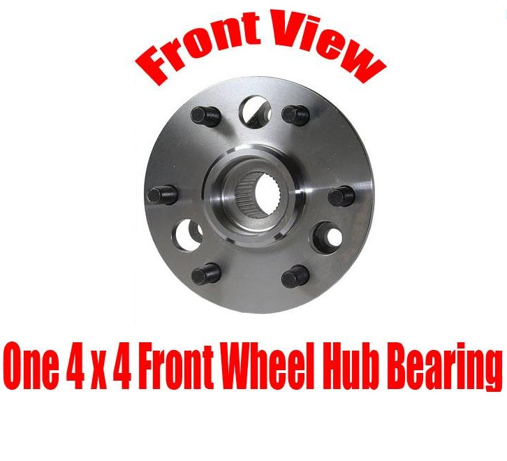 GM Trucks 4x4 4 Wheel Drive 6 Stud (1)  Wheel Bearing and Hub Assembly