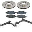 04-08 Pacifica (2) 53019 Front Brake Rotor Front Brake Pads Lower Control Arms