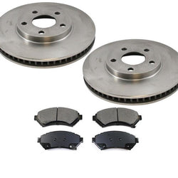 Fits 98-02 Cadillac Eldorado Seville Front Brake Rotor Ceramic Pads & Rotors