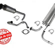 100% New Muffler Exhaust System for 97-2007 Chevrolet Malibu 3.1L V6 Made in USA