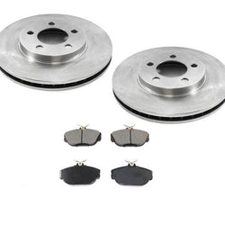From pro date 08/03-95 to 98 Windstar  Front Brake Rotors & Ceramic Pads