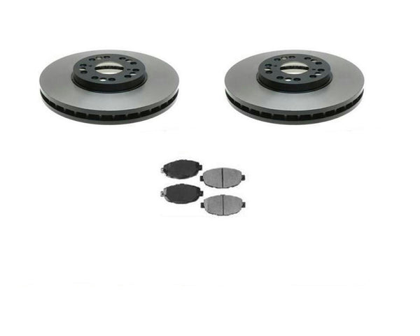 Para 92-00 Lexus SC400 99-00 SC300 (2) Kit de pastillas de rotor de freno delantero 