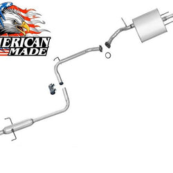 Para sistema de tubo de escape con resonador y silenciador Geo Prizm 1.6L 1989-1992