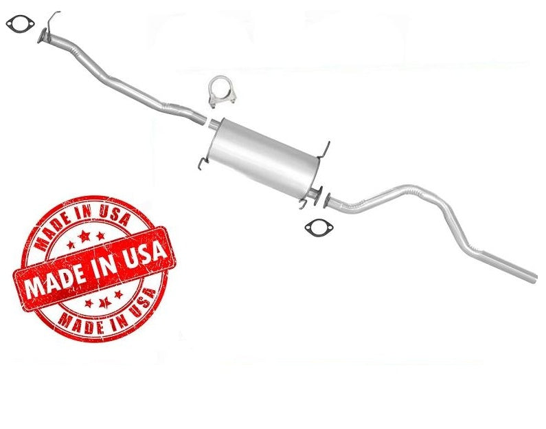 Exhaust System Muffler Tail Pipe For Kia Sportage 4 Door 2.0L 1998 1999 2000