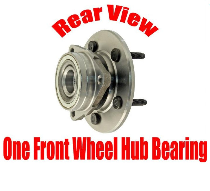 (1) New Front Hub Wheel Bearing for REAR WHEEL ABS 4 Wheel Drv 97-99 Ford F150