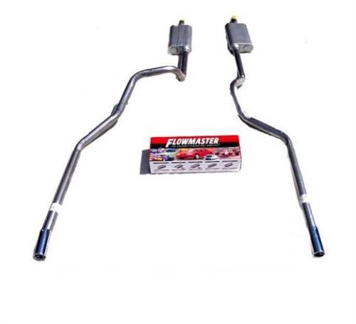 Sierra Silverado Dual Exhaust with Flowmaster Muffler