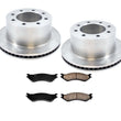 Rear Brake Rotors & Brake Pads for Dodge Ram Pick Up 2500 3500 2001-2002