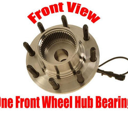 ONE Front Hub Wheel Bearing for Ford F250 99-04 Super Duty Single Rear Wheel 4x4