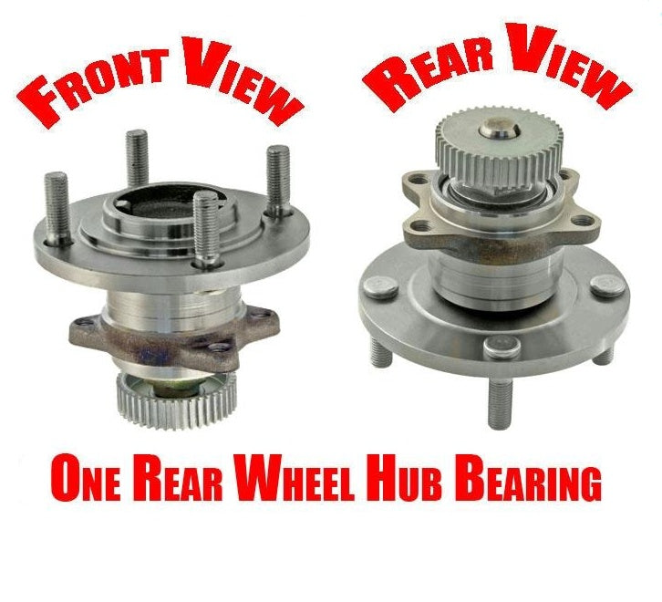 94 and before 04/1996 Fits Mitsubishi Galant Rear Hub and Wheel Bearing Assembly