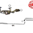 Exhaust System W/ Flex Pipe For Lexus ES300 1997-1998 California Emission