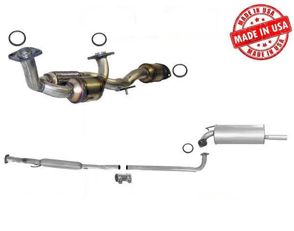 Exhaust System W/ Flex Pipe For Lexus ES300 1997-1998 California Emission