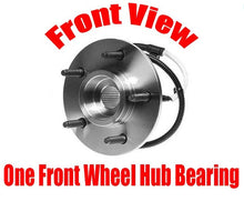 (1) 100% New Front Wheel Bearing Hub Assembly for 4 Wheel Drive 97-99 Expedition