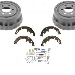 For 91-02 Dakota SMALLER Standard Size 9 inch Rear Brake Drums & Shoes & Springs