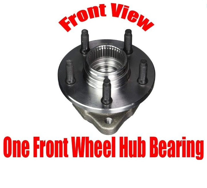 (1) Front Hub Bearing 4x4 With Rear ABS Only With Pulse Vac 98-00 Ranger