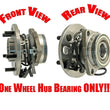 Fits Chevrolet ASTRO VAN 1995-2002 All Wheel Drive (1) Front Wheel Hub